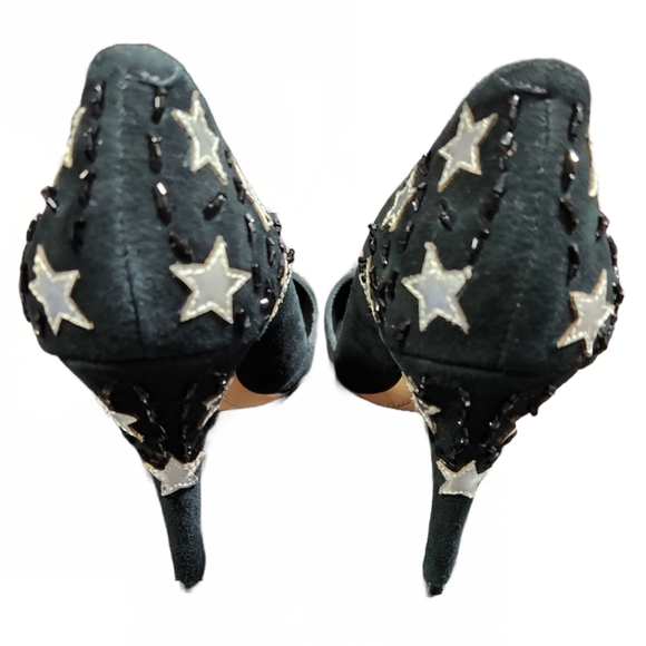 Alice + Olivia Black Star Heels - Picture 2 of 5